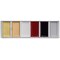 Yasutomo Traditional Japanese Watercolor Pans - Set of 6, Metallic Colors